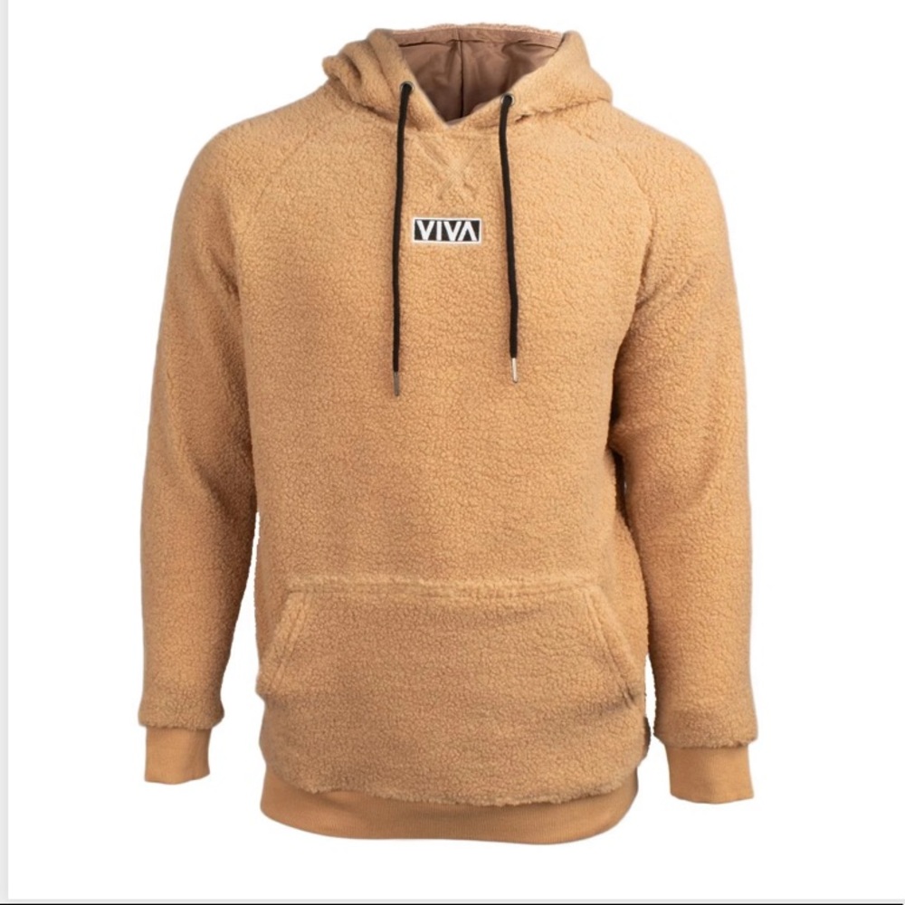 Viva Sherpa hoodie (khaki)